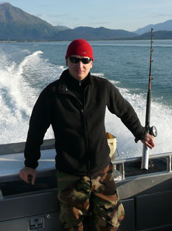 Alaska Web Design & Developer having a good time enjoying the outdoors