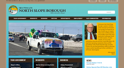 Project procurement application for North Slope Borough