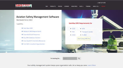 Aviation Safety Management Software website